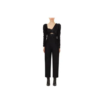 Self portrait SS22 Jumpsuit Women's Black