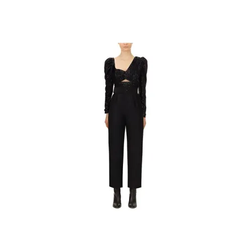 Self portrait SS22 Jumpsuit Women's Black