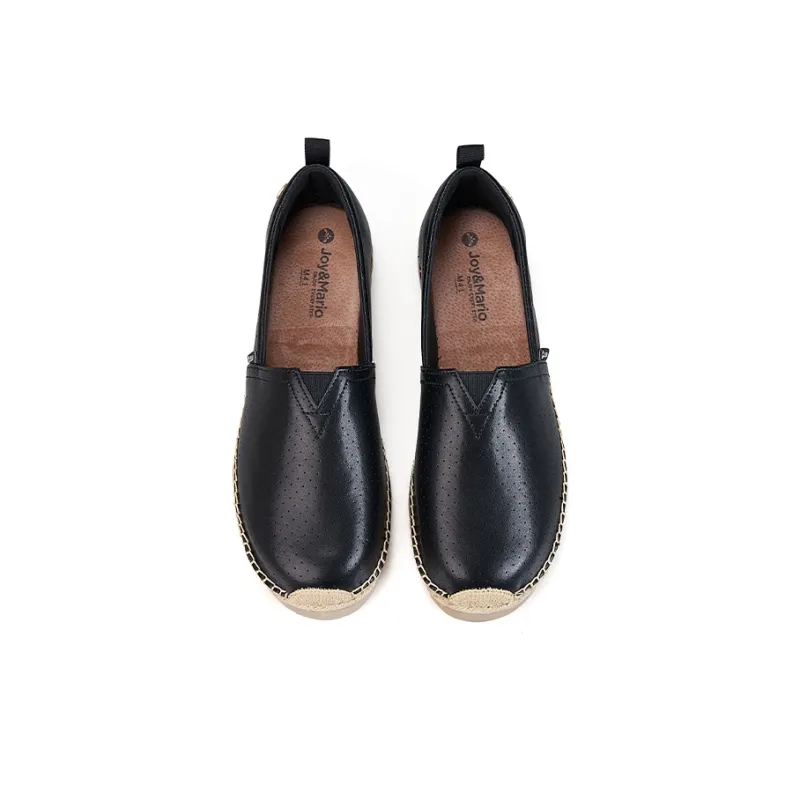 Joy&Mario Espadrilles Unisex Black-2