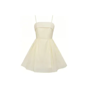 TAMMY TANGS Slip Dress Women's Apricot