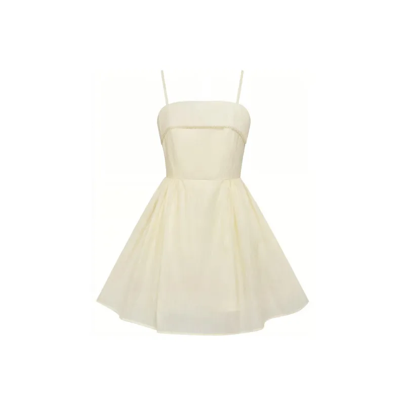 TAMMY TANGS Slip Dress Women's Apricot-0