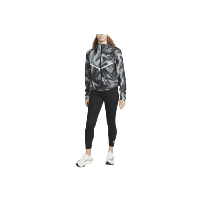 Nike Mid Rise 7/8 Running Leggings With Pockets Leggings Women's Black-0