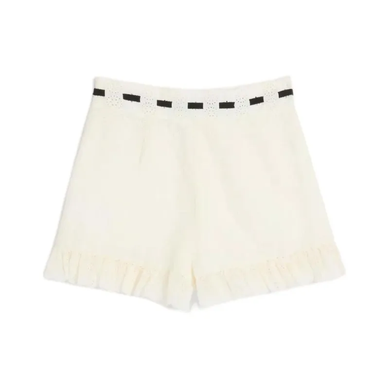 Valentino Daisy Sangallo Shorts-1