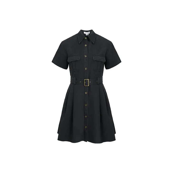 URBAN REVIVO Short Sleeved Dresses Women's-2