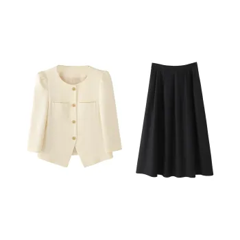 DonnaZilan Business Suits Women's Apricot
