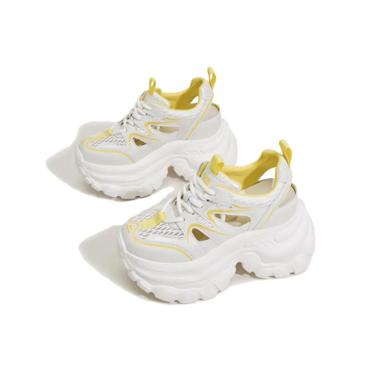 MOMGOG Low Top Chunky Sneakers Women's-2