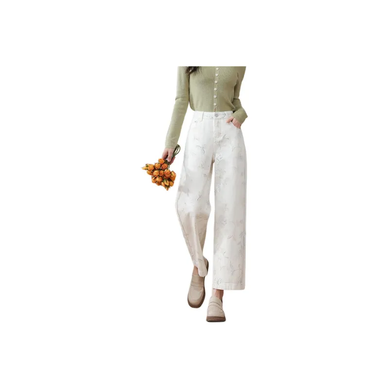 HIPPIEMISS Jeans Women's White-0