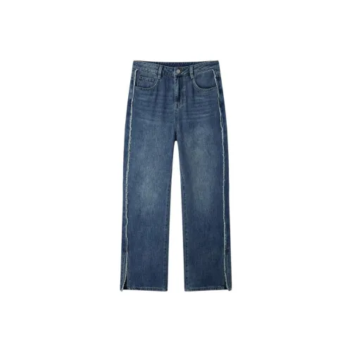 EICHITOO Jeans Women's Denim Blue