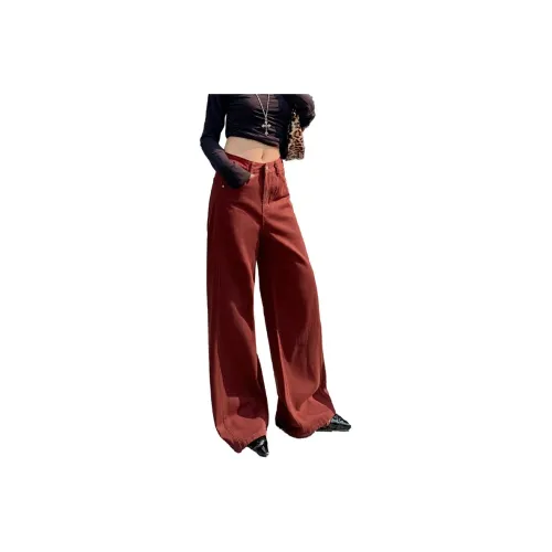 FAIRWHALE Jeans Women's Ancora Red