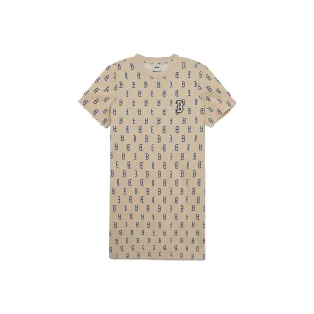 MLB Short Sleeved Dresses Women's Khaki