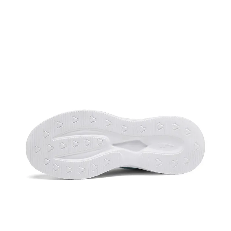 WARRIOR Running Shoes Men Low Top White/Green/Blue-4