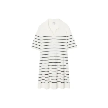 COS Short Sleeved Dresses Women's Ivory