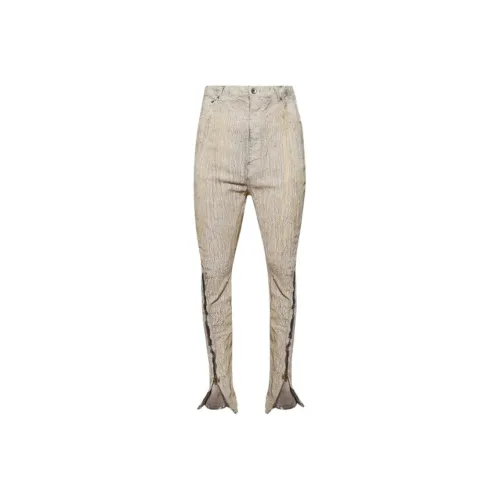 RICK OWENS Bolan Banana Pants 'Milk'
