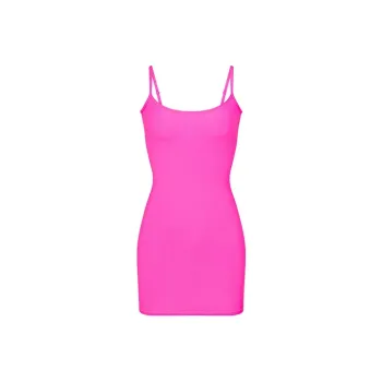 Skims Slip Dresses Women's Neon Pink