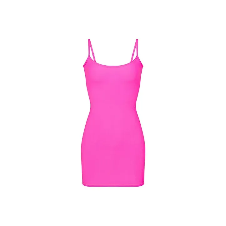 Skims Slip Dresses Women's Neon Pink-0