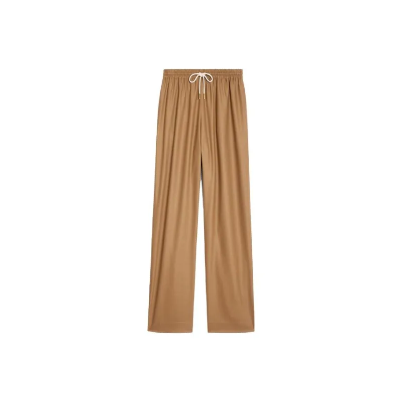 CELINE Straight Jogging Pants In Cashmere Flannel-4