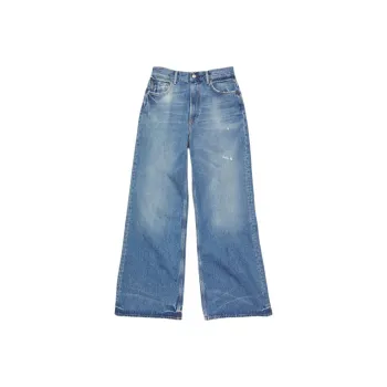 Acne Studios Relaxed Fit Jeans Mid Blue Auz