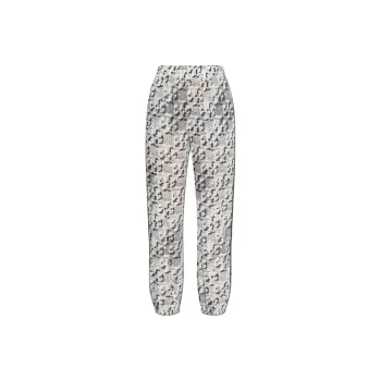 TORY BURCH All Over Printed Tapered Leg Trousers