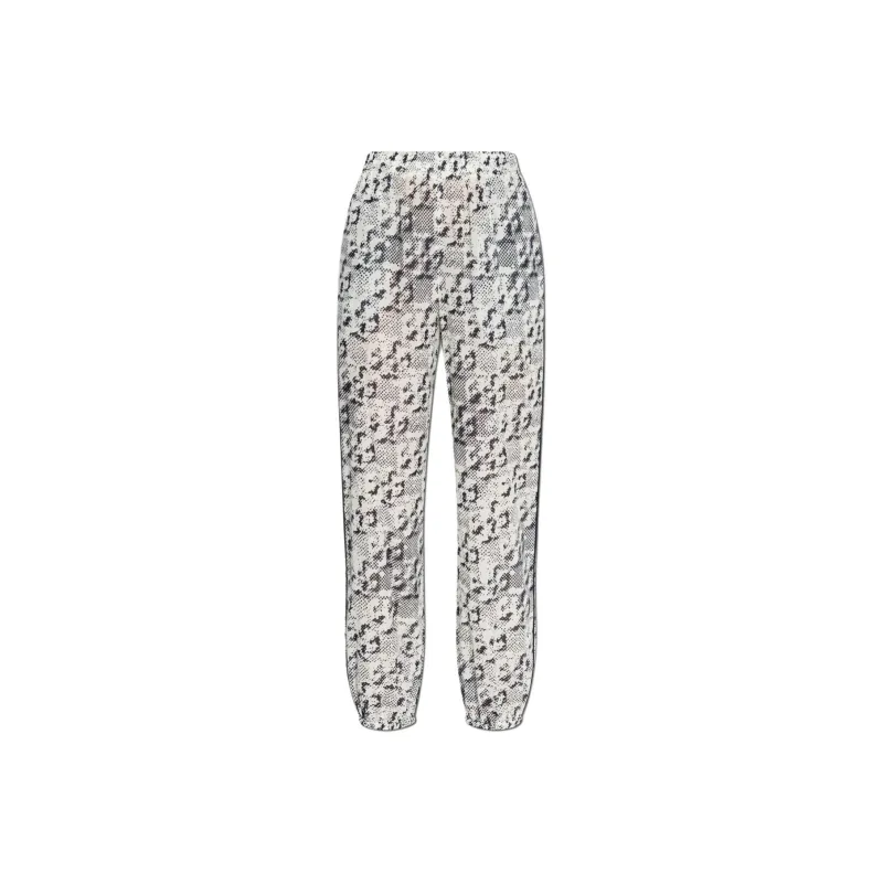 TORY BURCH All Over Printed Tapered Leg Trousers-0