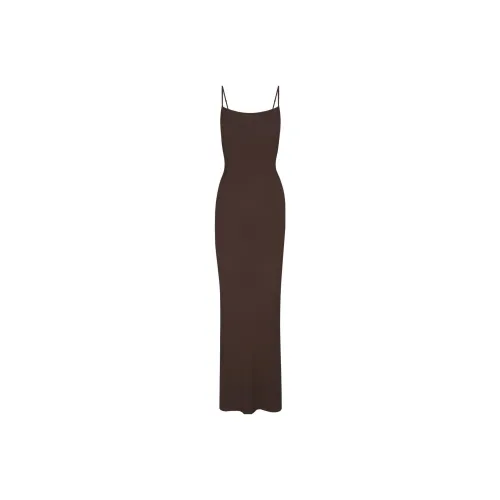 Skims Slip Dresses Women's Cocoa/COCOA