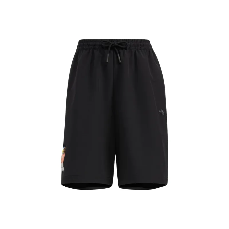 Adidas Originals CHARR MORITA Casual Shorts Women's Black-0
