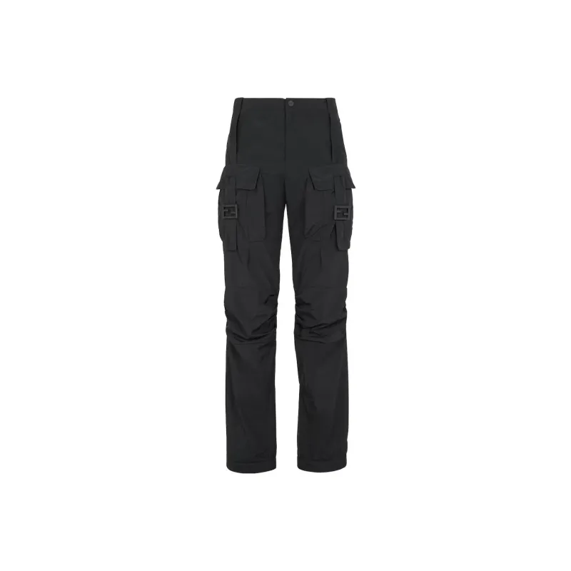 FENDI SS23 Cargo Pants Women's Black-0