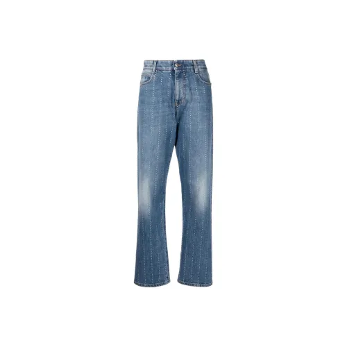 Stella McCartney Embellished Mid Rise Jeans