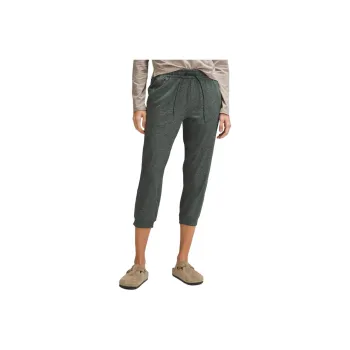 Lululemon Soft Jersey Classic-Fit Mid-Rise Cropped Jogger Knitted Sports Pants Women's