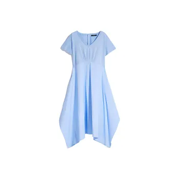 WEEKEND MaxMara Short Sleeved Dress Women's Sky Blue