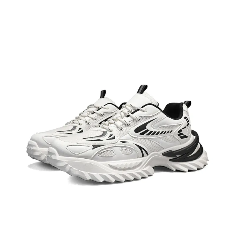 HACKBUTEER Low Top Chunky Sneakers Men's Box Included-9