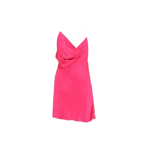 Y/Project Draped Slip Satin Dress