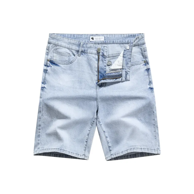 Dance With Wolves Denim Shorts Men's-6
