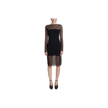 Givenchy 4G Semi-sheer Midi Dress