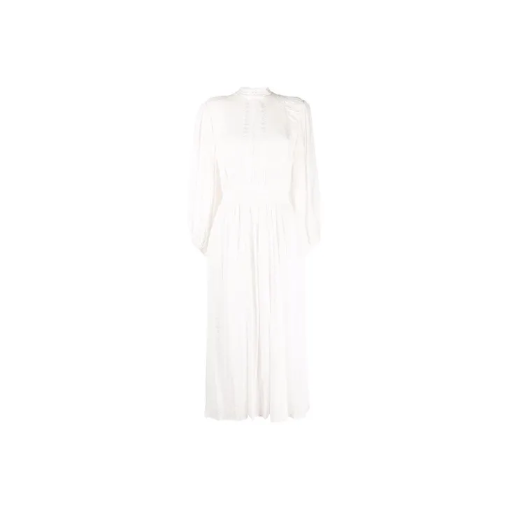 ISABEL MARANT Long-Sleeved Dresses Women's White-0