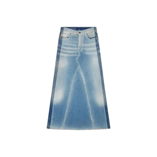 DIESEL De Pago S4 Denim Maxi Skirt