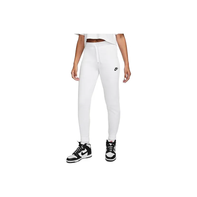 Nike Sportswear Women's Club Fleece Jogger Pants White/Black-0