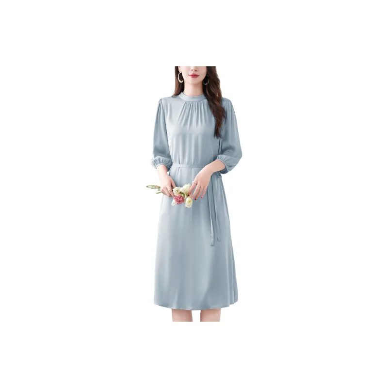 To The West Long Sleeved Dresses Women's-12