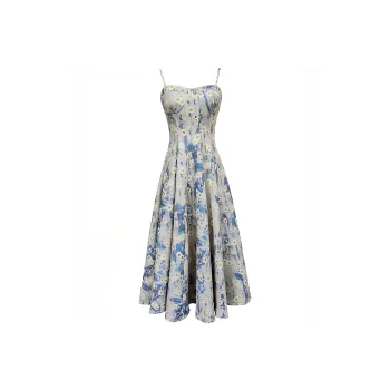 FLIM Slip Dress Women's Light Blue