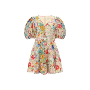 Zimmermann Clover Floral print Minidress