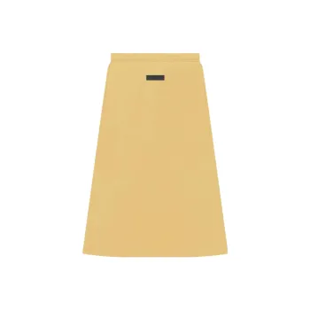 Fear Of God Essentials Drop2 SS23 Knit Long Skirts Women's Light Yellow