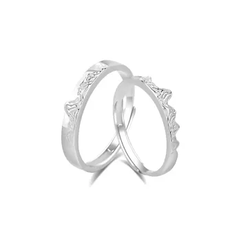 CARLHEIM S999 Fine Silver Rings Unisex