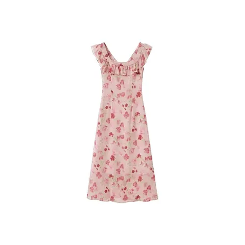Incolore Short Sleeved Dresses Women's Pink