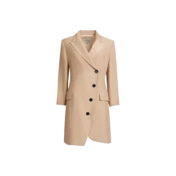 LIZZY Long Sleeved Dresses Women's Camel