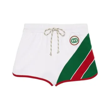 GUCCI Web stripe Jersey Shorts