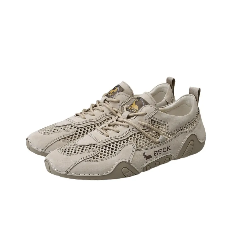 BECK Foundation Collection Abrasion Resistant Breathable Coverage Low Top Casual Shoes Men's-3