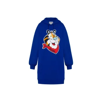 Kellogg's X MOSCHINO Long-Sleeved Dresses Women's Blue