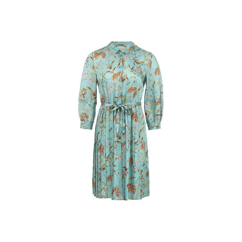 I BLUES SS24 Long Sleeved Dresses Women's Blue-0