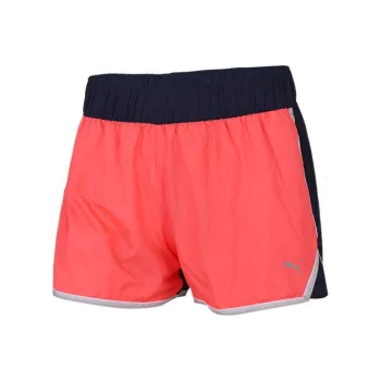 PUMA Casual Shorts Women's Bright Pink Tweed Blue