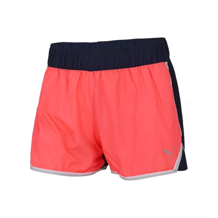 PUMA Casual Shorts Women's Bright Pink Tweed Blue-0