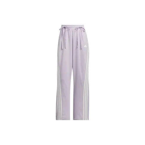 Adidas Dance Interlock Joggers Knitted Sweathandk Women's Silver Purple